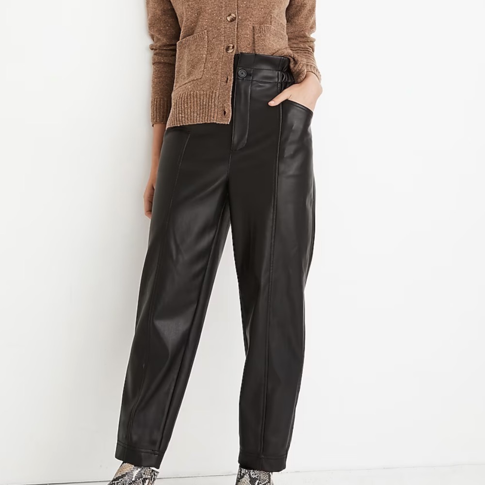 Madewell Faux Leather Pant
